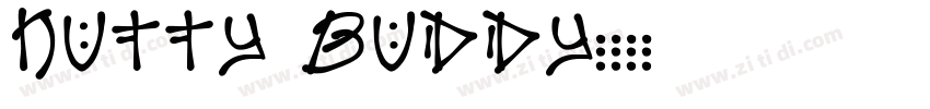 Nutty Buddy字体转换